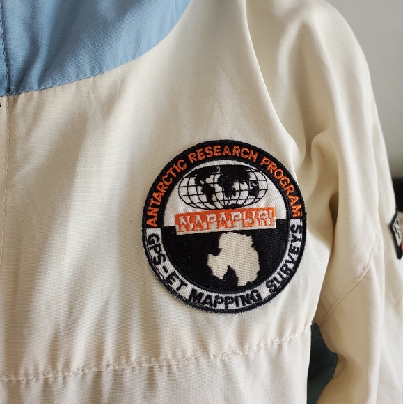 NAPAJIRI Geographic Antarctic Research Program Jacket Size S Outdoor Tactical - Picture 5 of 16